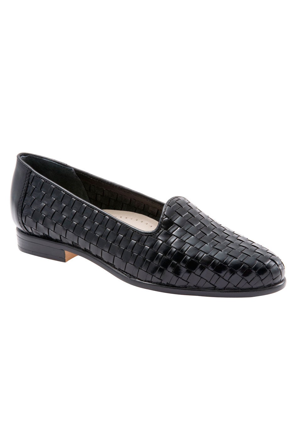 Liz Leather Loafer by Trotters®, BLACK, hi-res image number 0