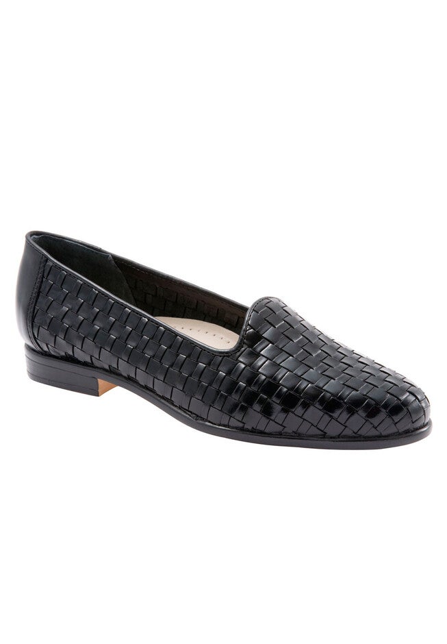 Liz Leather Loafer by Trotters®, BLACK, hi-res image number 0