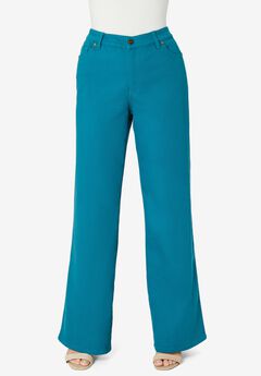 Invisible Stretch® Iconic Wide-Leg Jean