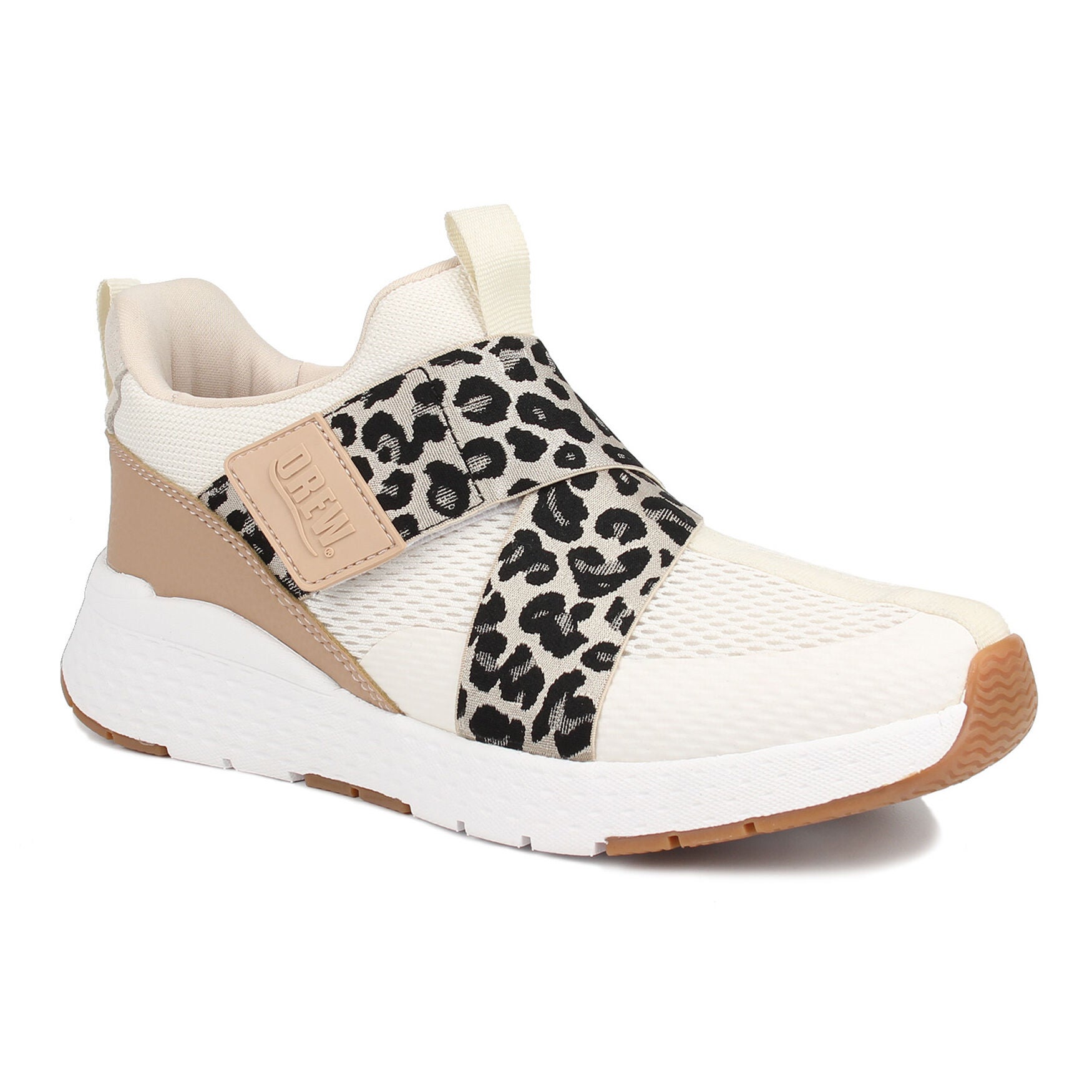 Bitsy Cross Strap Sneaker, CREAM BLACK TAN, hi-res image number 0