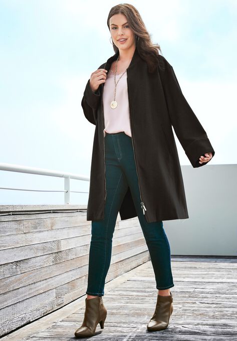 A-Line Driving Coat, , alternate image number null