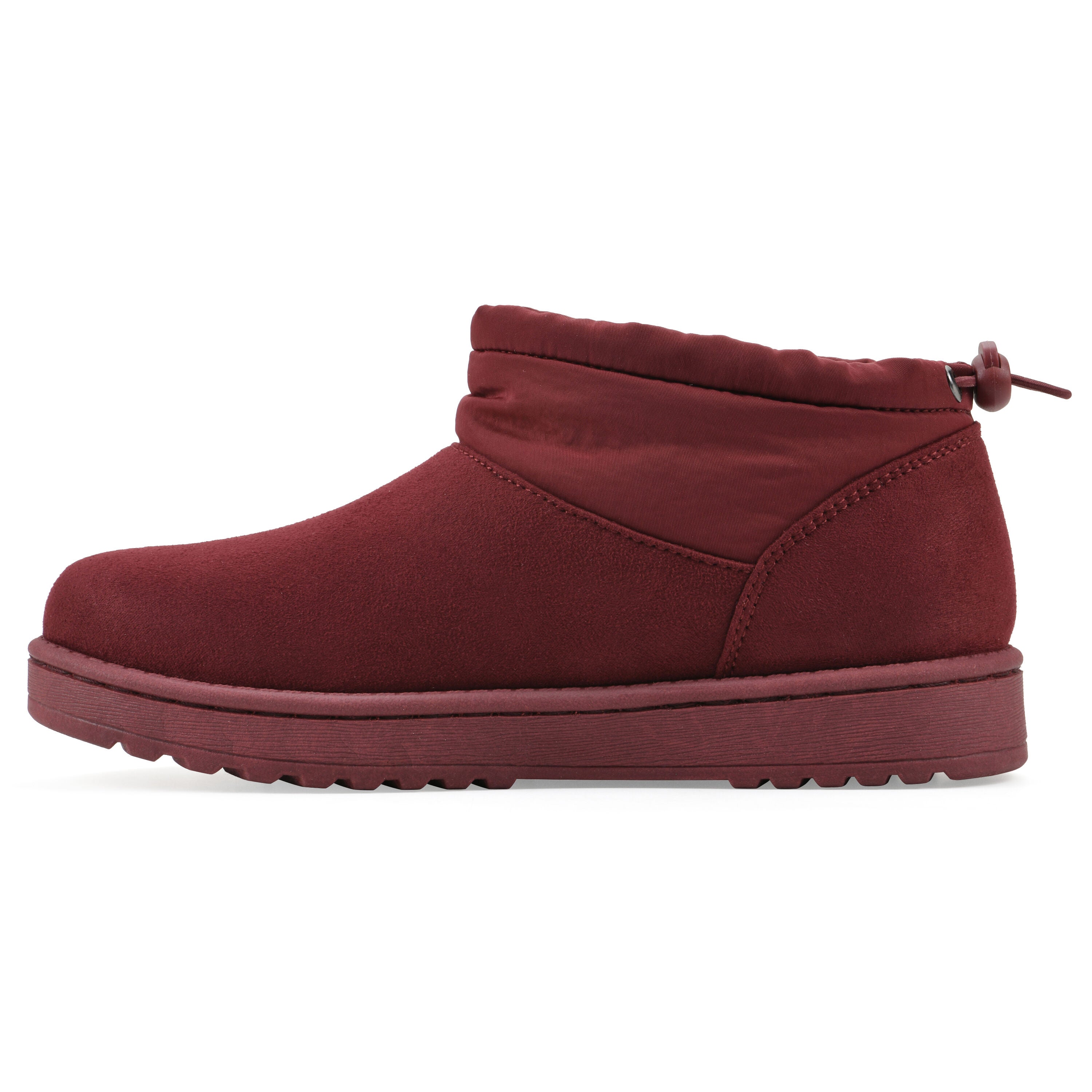 Idle Mini Faux Fur-Lined Bootie, BURGUNDY FABRIC, alternate image number 3