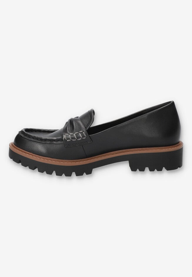 Avalon Loafer, BLACK LEATHER, alternate image number 4