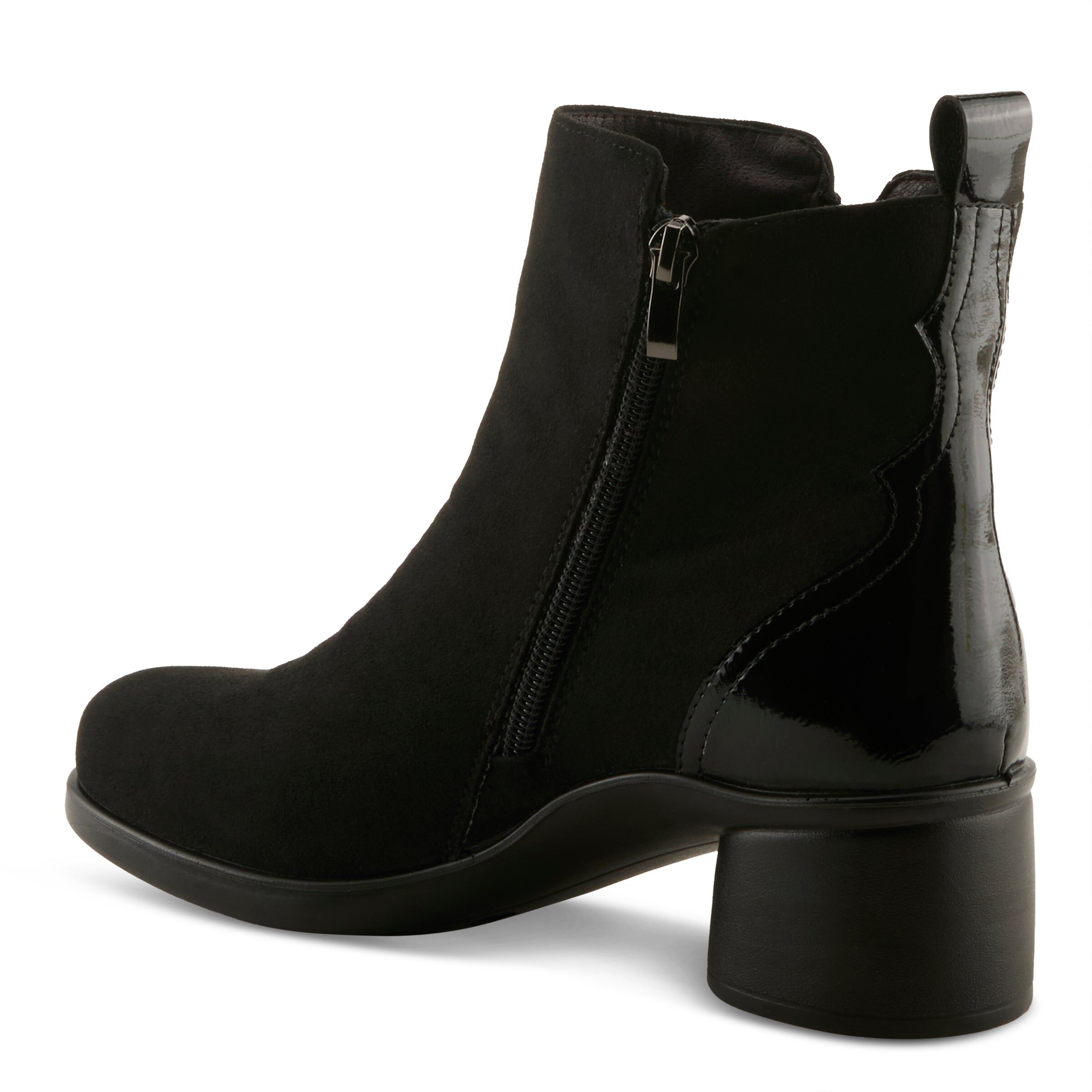 Carawey Booties, BLACK, alternate image number 6