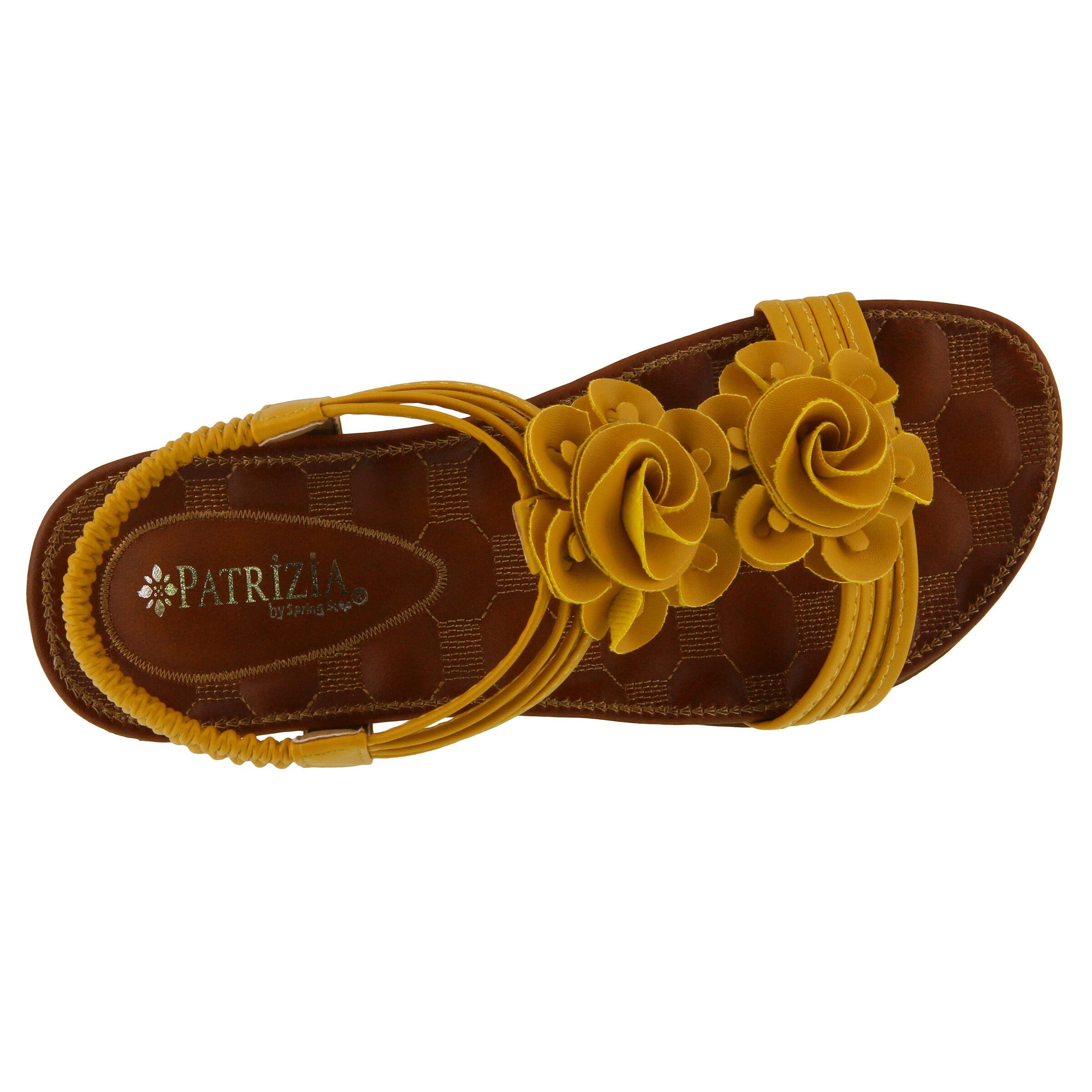Nectarine T-Strap Thong Sandal, YELLOW, alternate image number 3