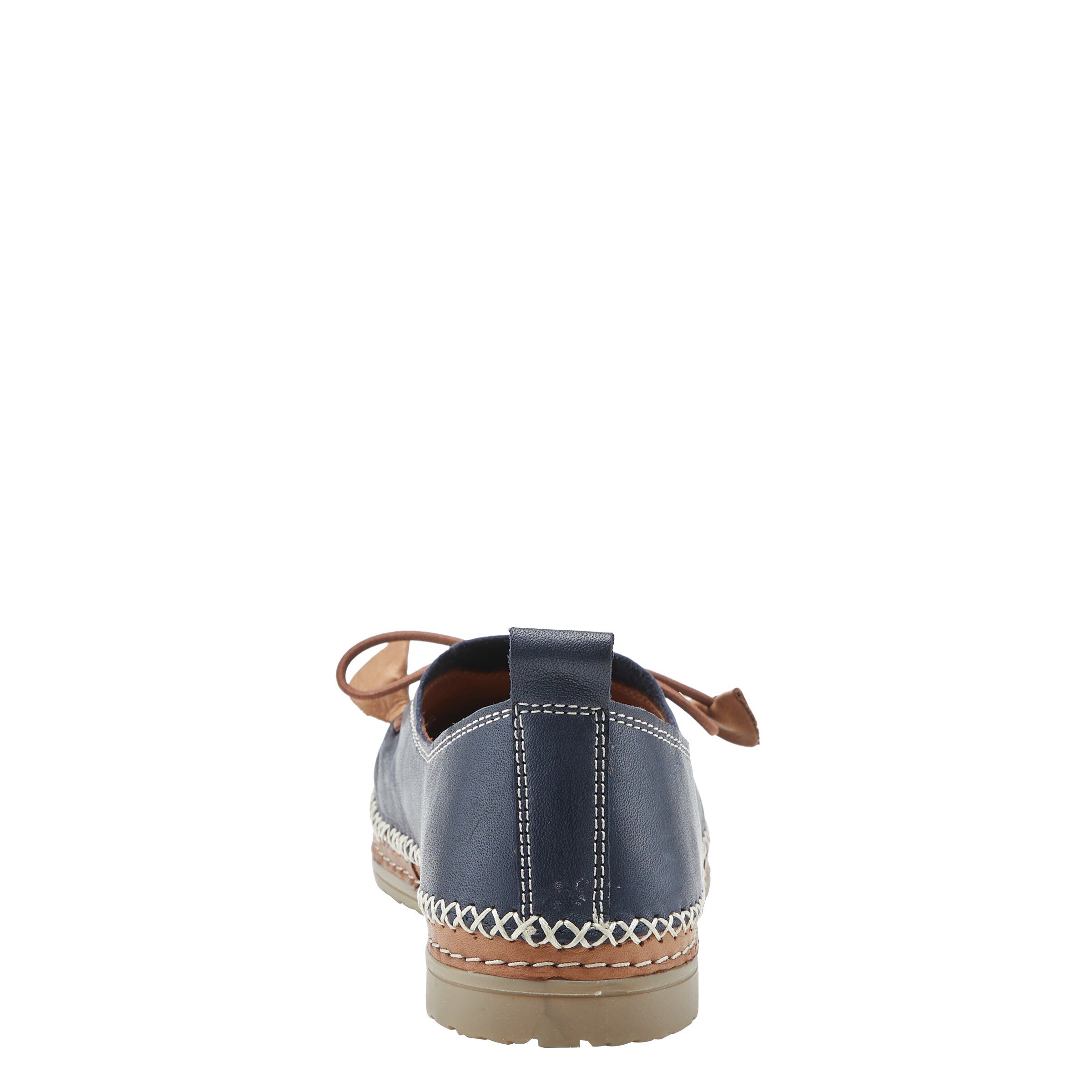 Berna Flat Shoes, NAVY, on-hover image number 1