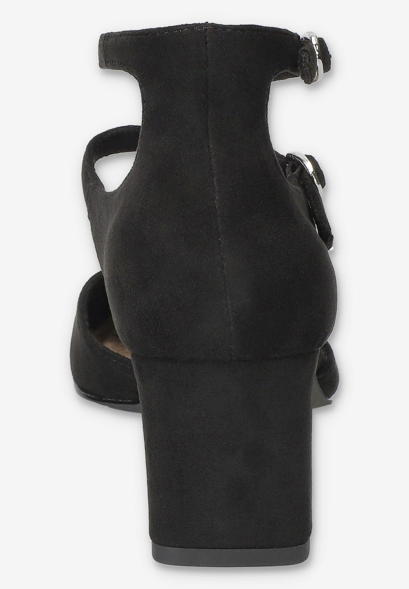 Harpswell Block Heel Pump, BLACK SUEDE, on-hover image number 1