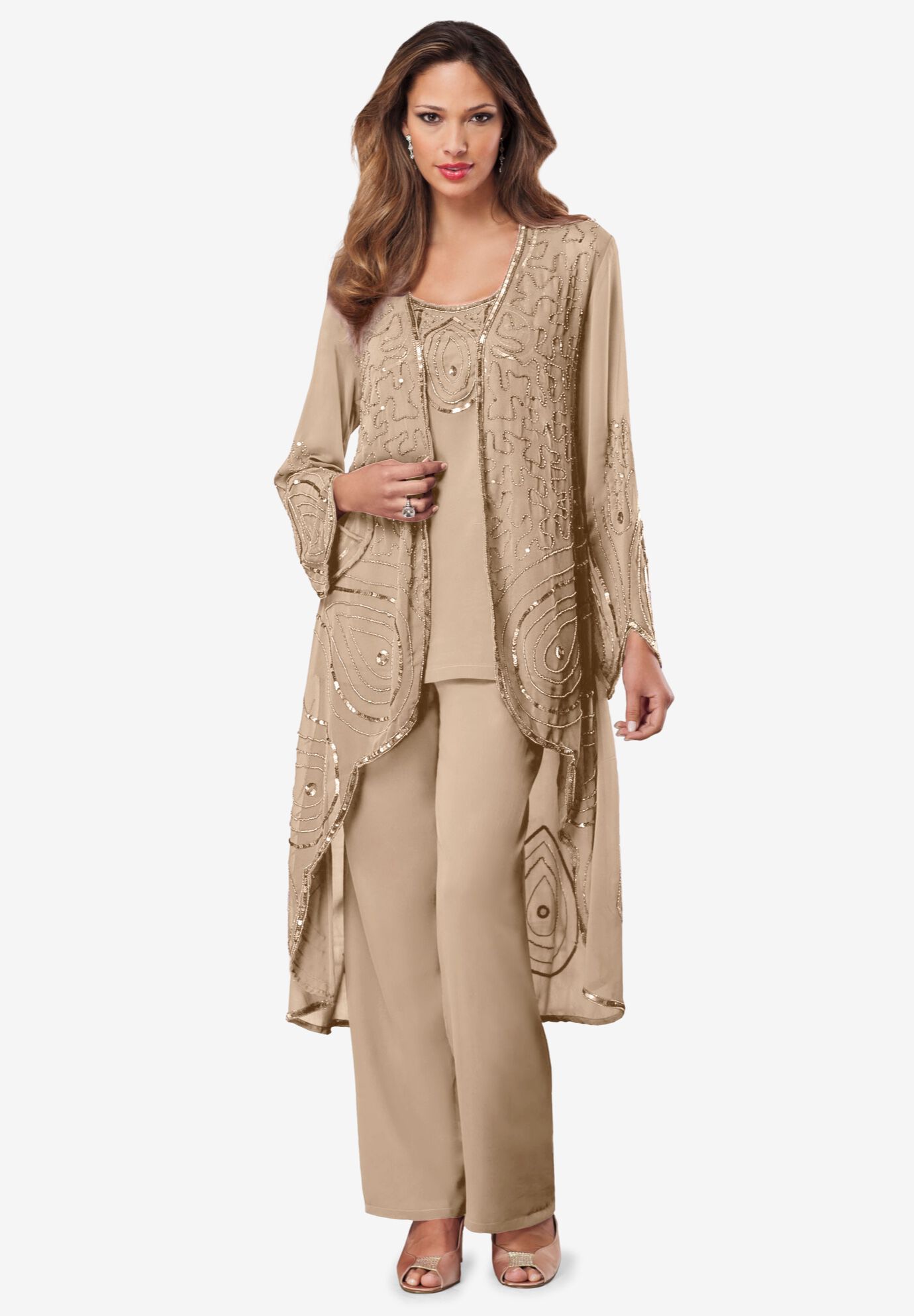 Plus Size Women Dresses and Pantsuits 