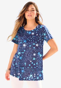 Swing Ultimate Tee with Keyhole Back