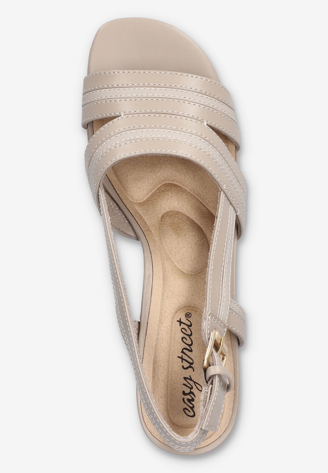 Meghan Slingback Heeled Sandal, MUSHROOM OATMEAL, alternate image number 6
