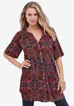 Short Sleeve Angelina Tunic