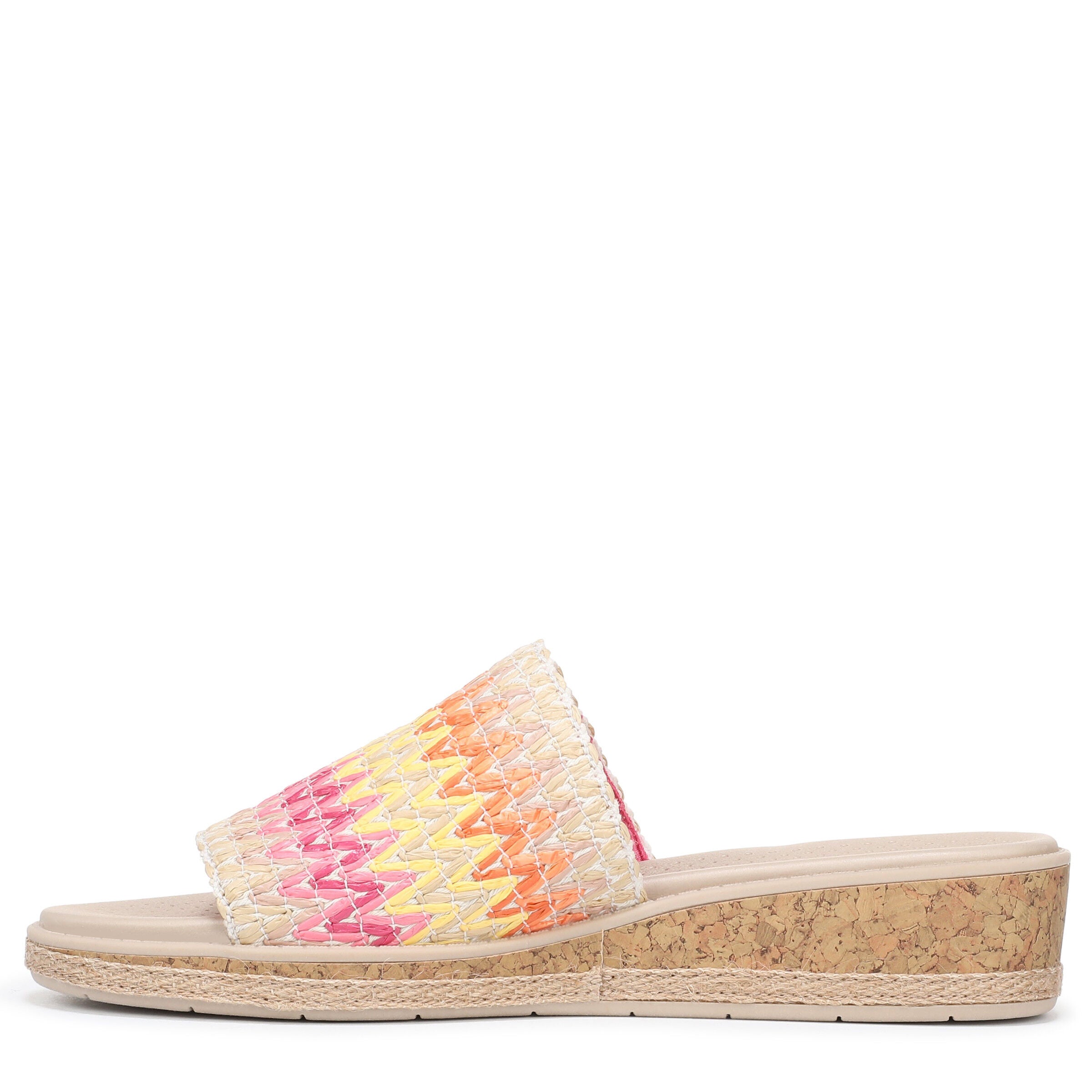 Breezy Wedge Sandal, PINK MULTI, alternate image number 5