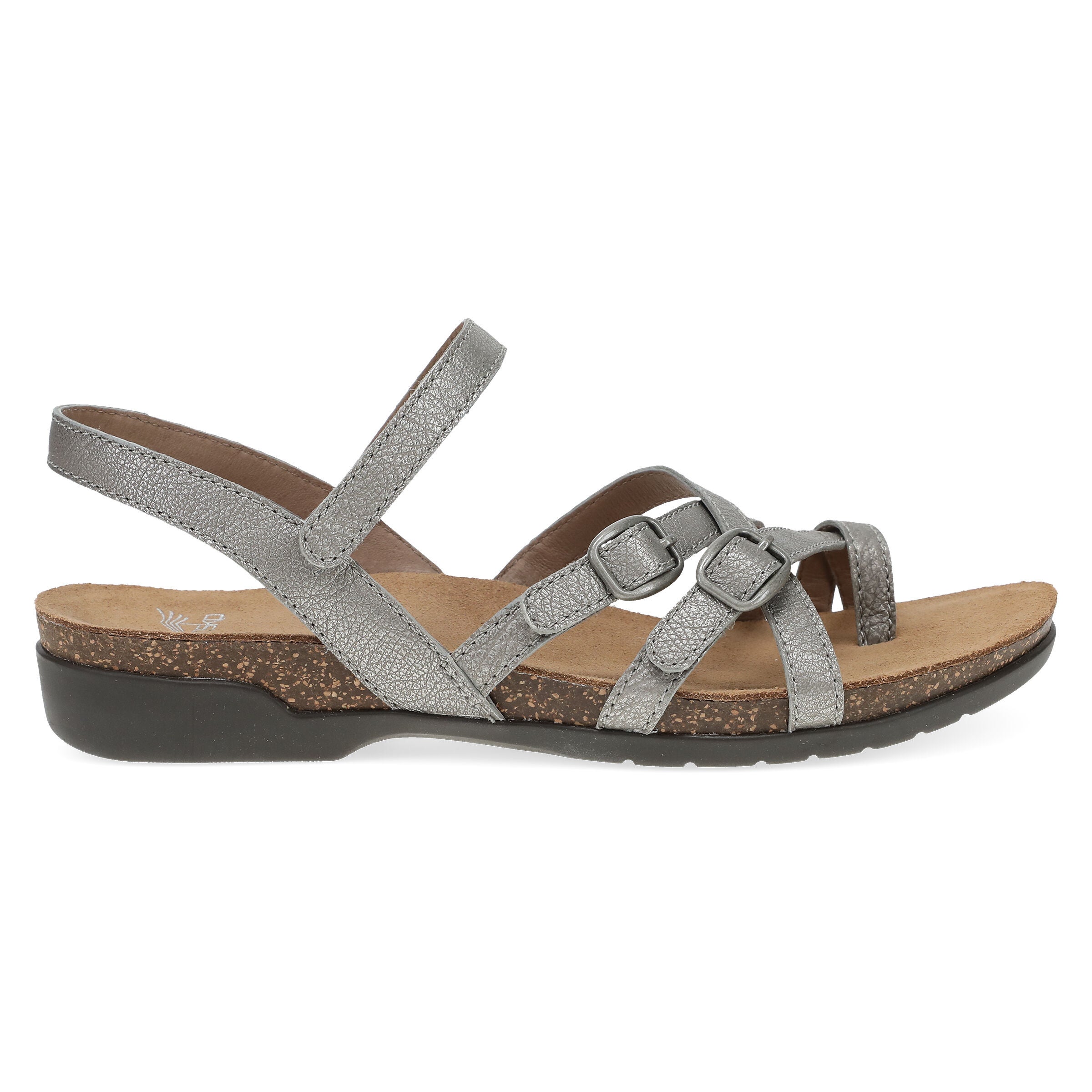 Roslyn Sandal, ANTIQUE SILVER, alternate image number 4