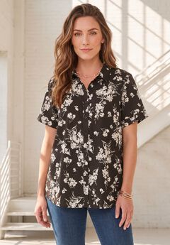 Plus Size Button Up Dresses