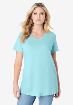 Plus Size Ultimate Short Sleeve Swing Tee