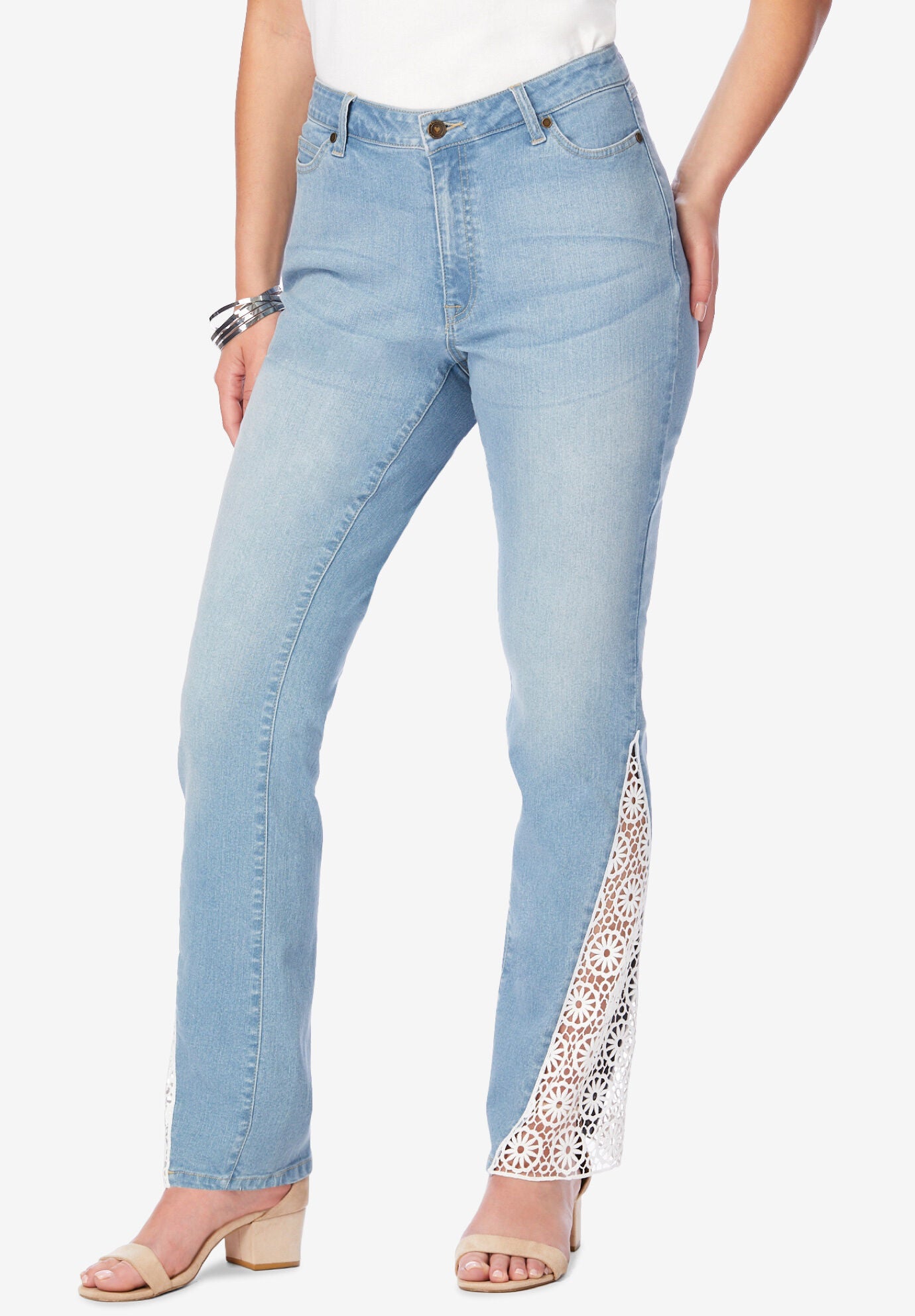 roamans stretch jeans