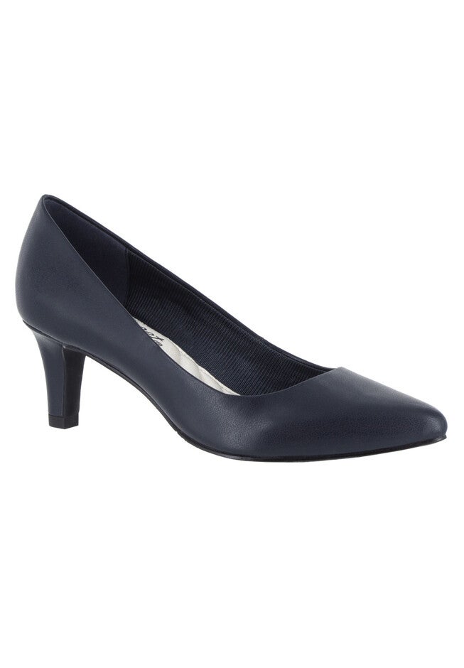 Pointe Pump by Easy Street®, NAVY, hi-res image number 0
