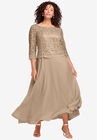 Lace Popover Dress, SPARKLING CHAMPAGNE, hi-res image number null