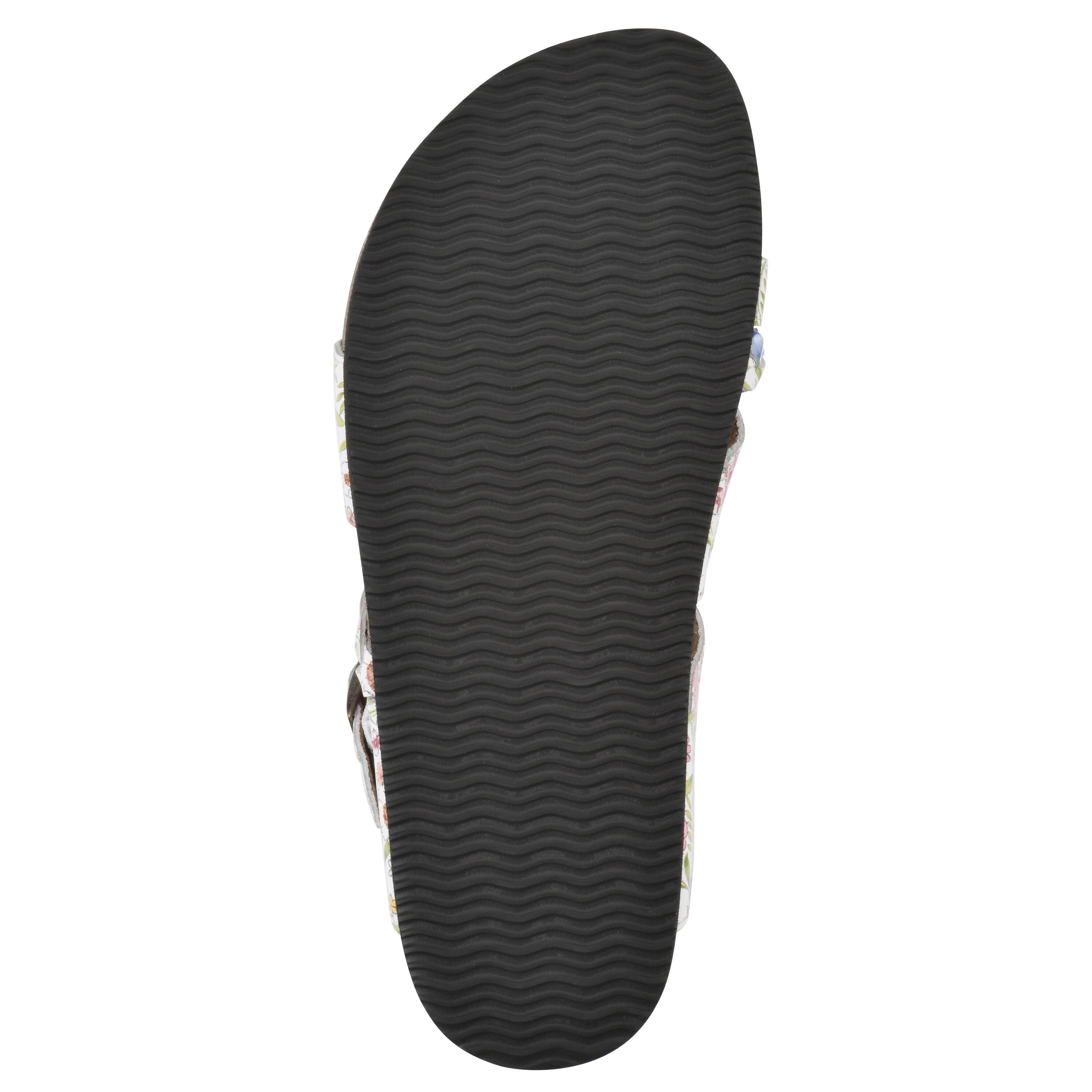 Hazy Footbeds Sandal, WHITE MULTI FLORAL, alternate image number 5