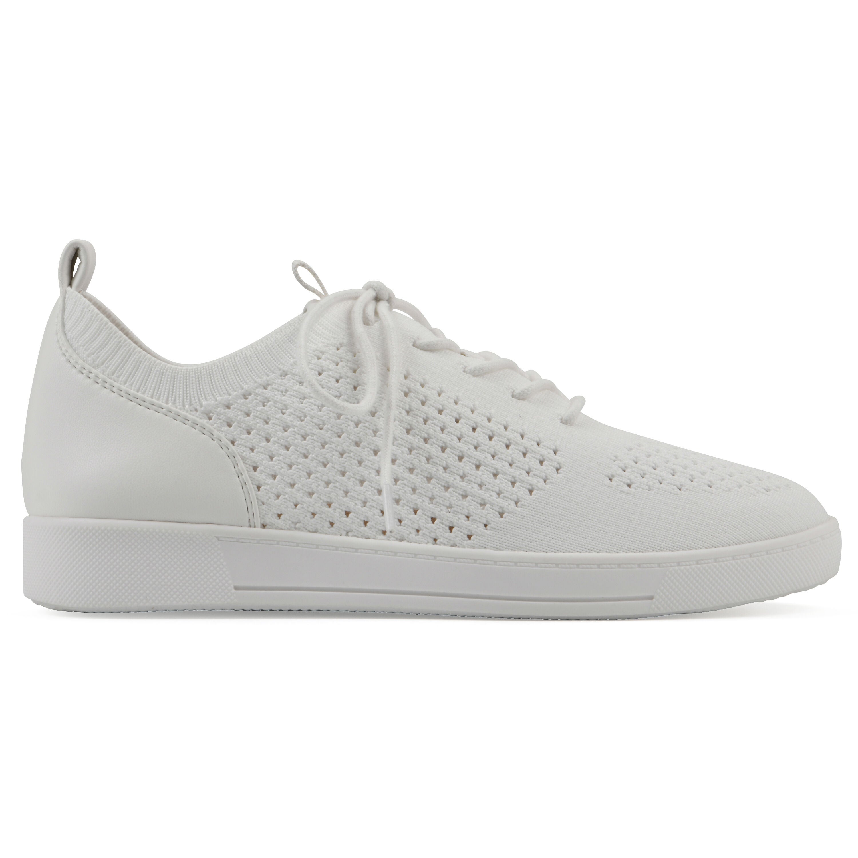 Upscale Slip On Sneaker, WHITE FABRIC, alternate image number 2