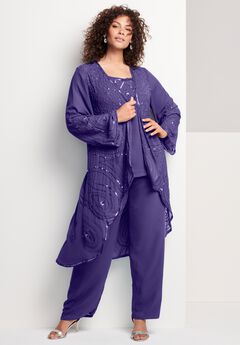 Beaded Pant Set