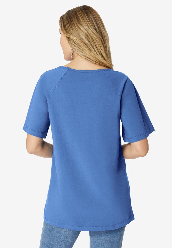 Smocked Tee, , on-hover image number null