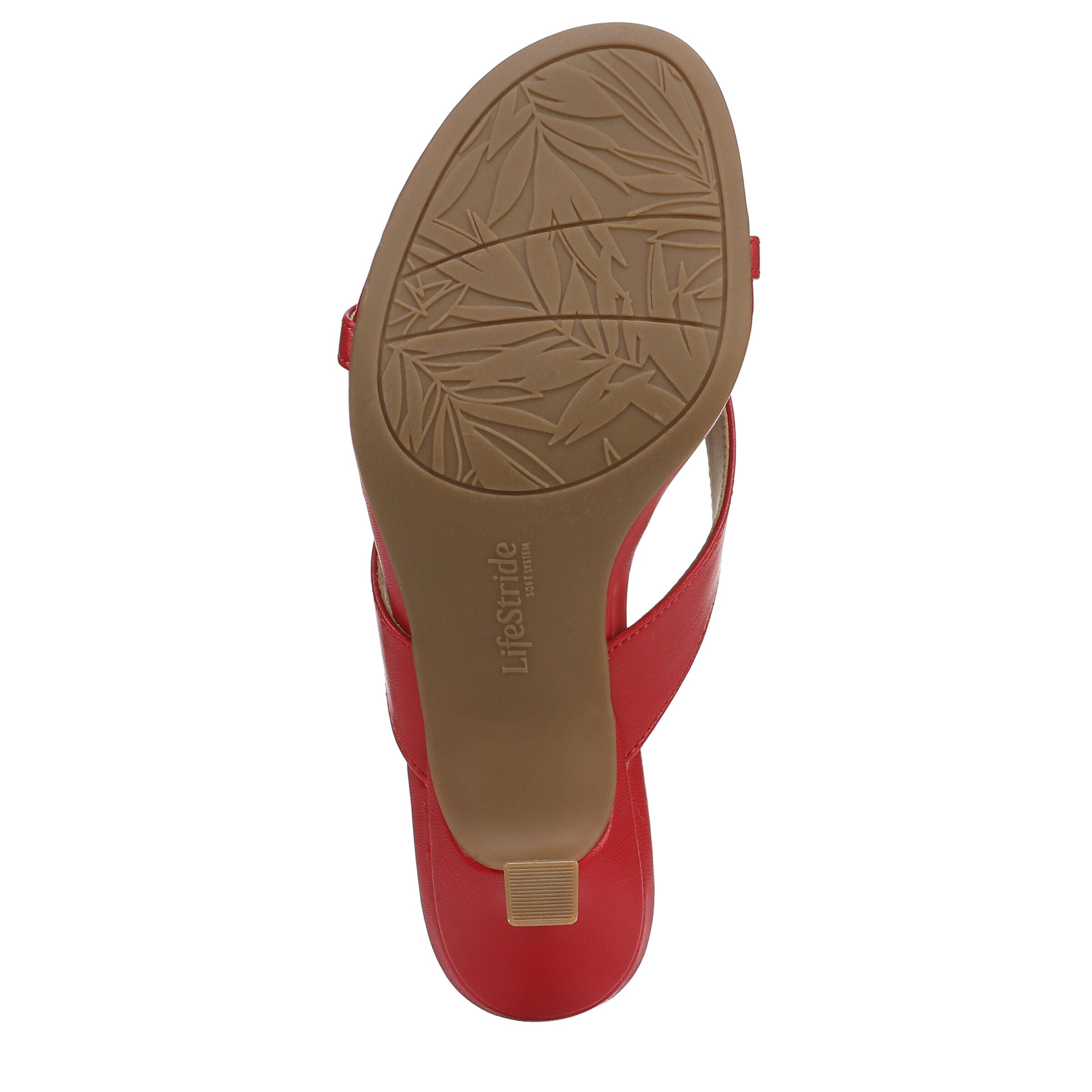 Navine Thong Sandal, FIRE RED, alternate image number 7