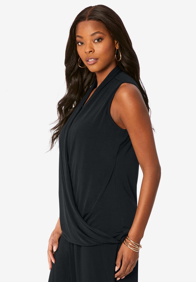 Embellished Ultrasmooth® Fabric Tank Top., , alternate image number 2