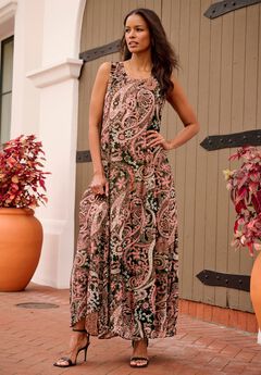 Hand-Crinkled Sleeveless Dress