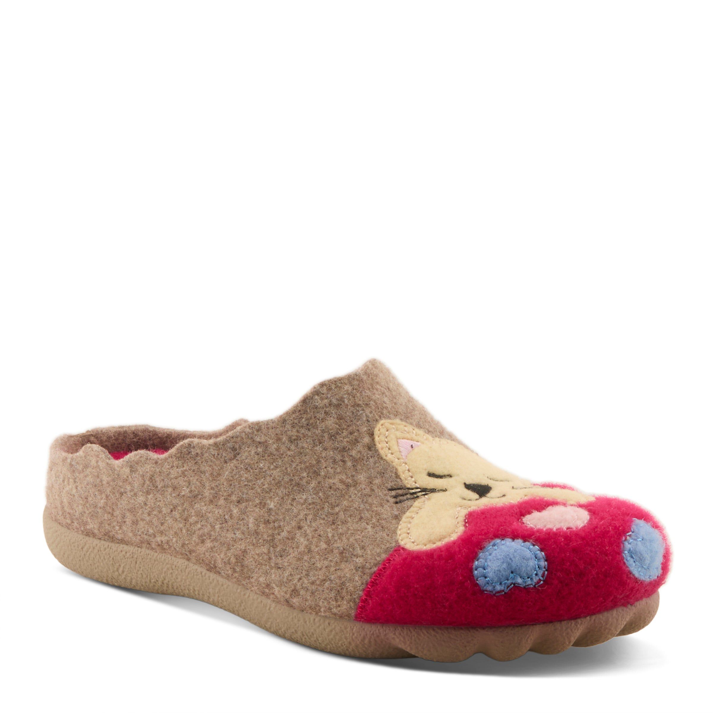 Cuttlecat Slippers, FUCHSIA, hi-res image number 0