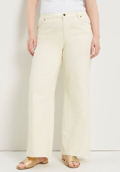 Curvie Fit Wide-Leg Jeans