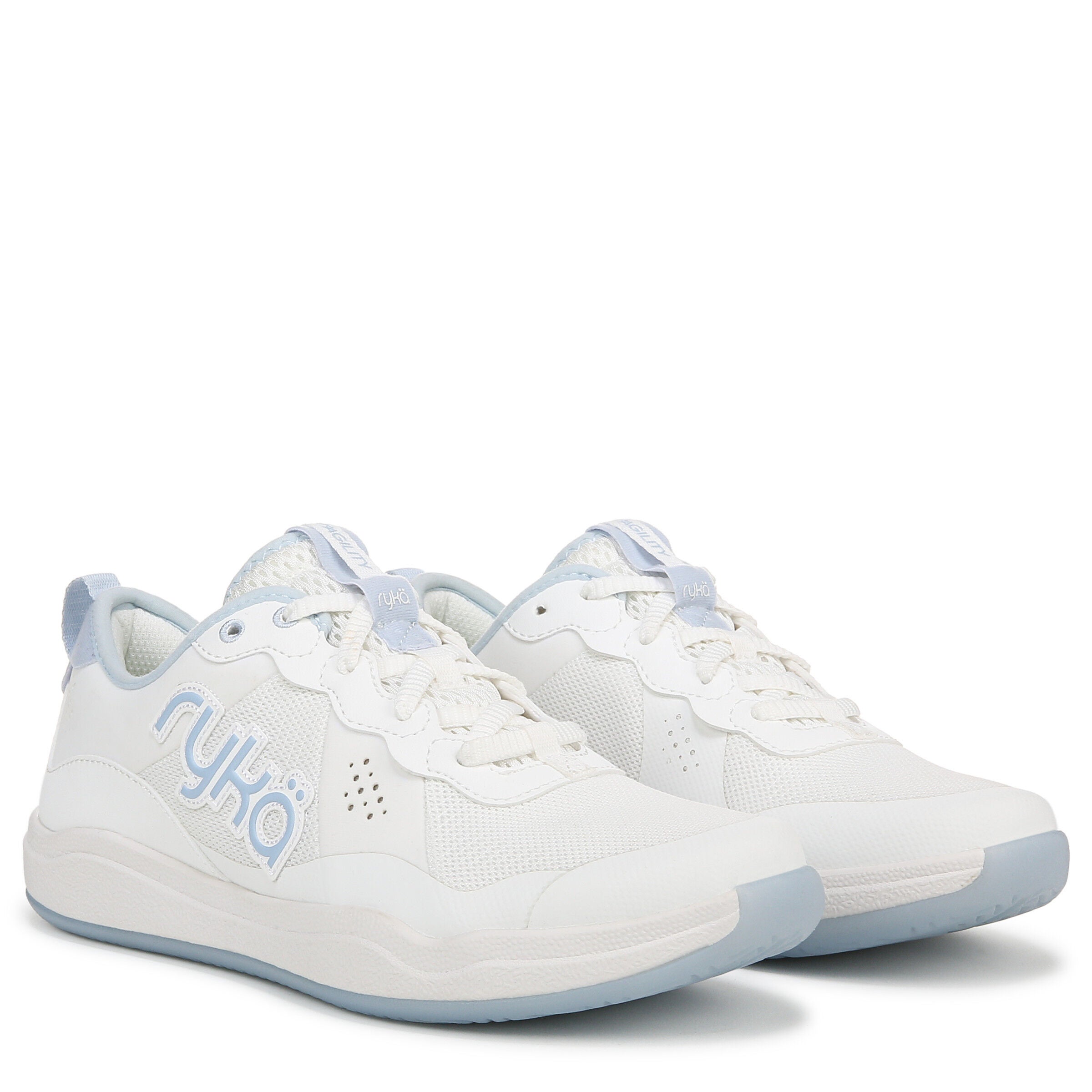 Court Agility Sneaker, WHITE, alternate image number 8