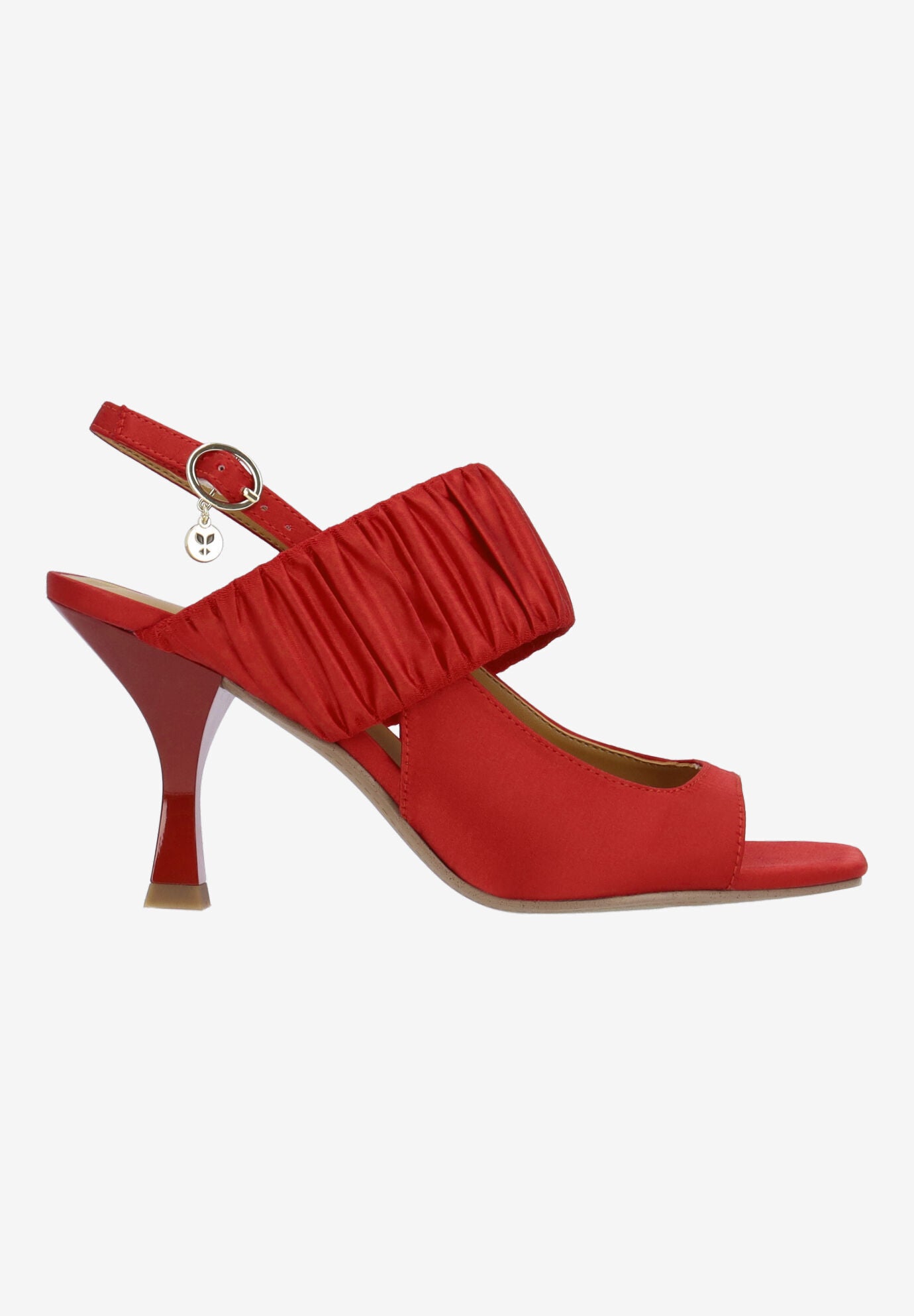 Reeta Slingback Sandal, RED, alternate image number 3