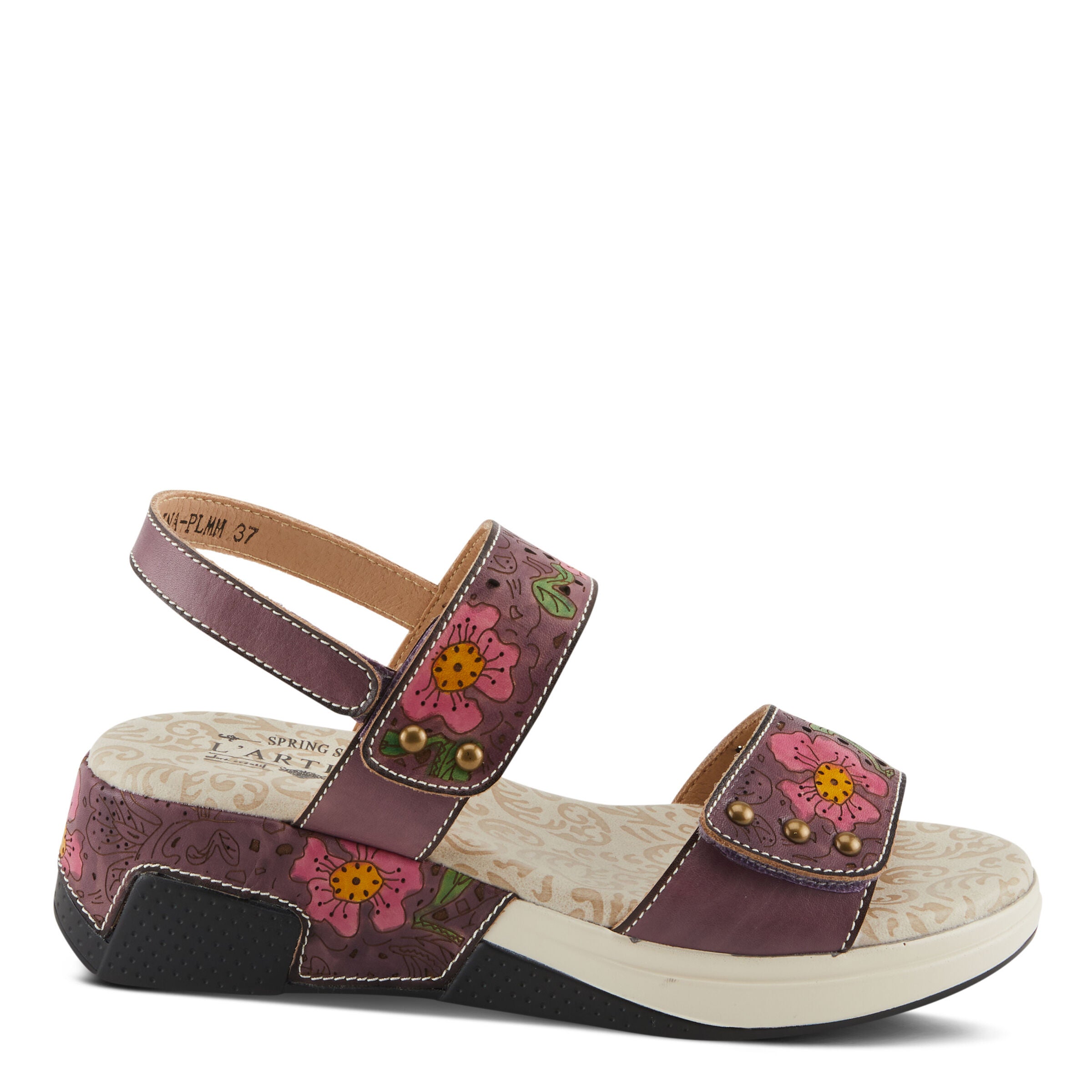 Caitlina Sandal, PLUM MULTI, alternate image number 5