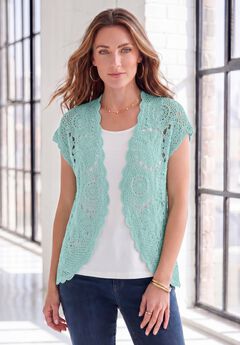 Plus Size Cotton Cardigans