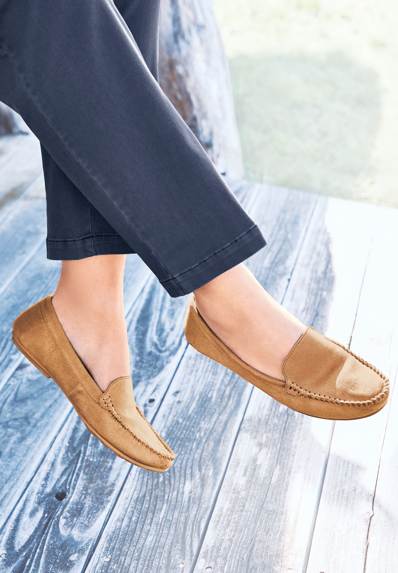 Fashionable The Milena Slip On Flat, Camel Roaman's