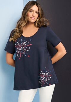 American Graphic Swing Tee