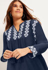 Embroidered Boardwalk Dress, , alternate image number null