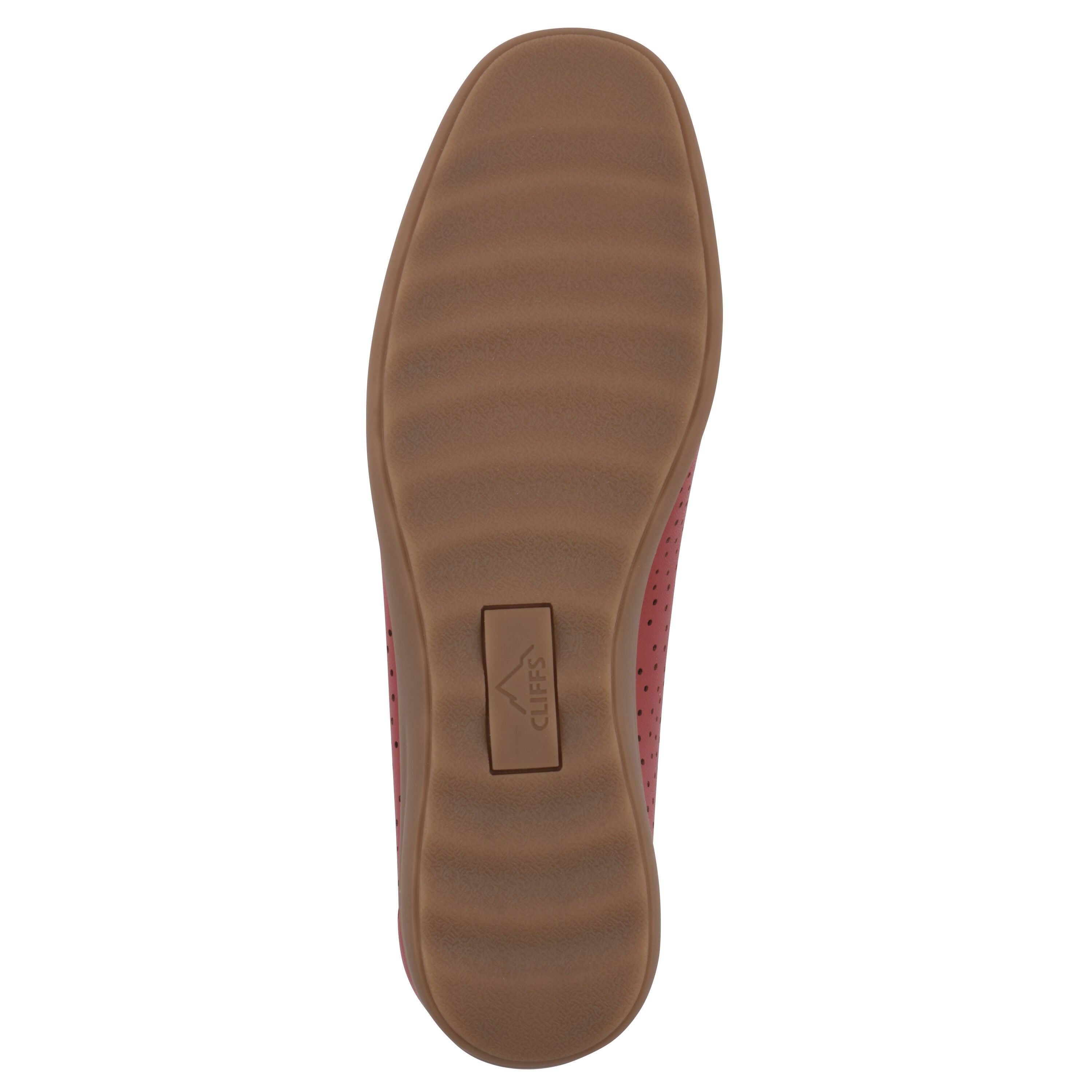 Cortney Ballet Flat, RED SMOOTH, alternate image number 5