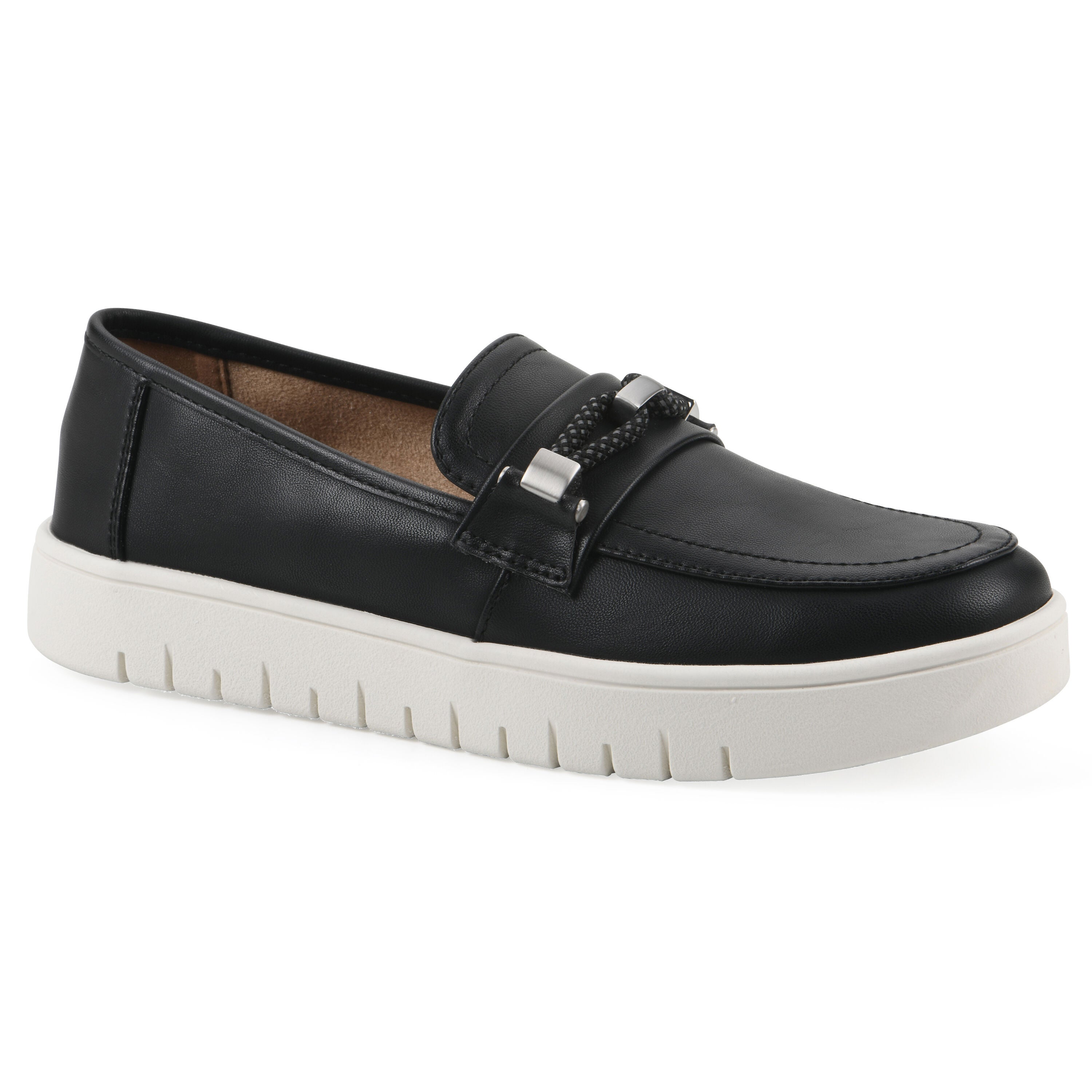 Naathan FOM Recovery Penny Loafer, BLACK SMOOTH, hi-res image number 0