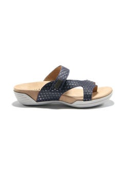 Navy Blue Thong Sandals