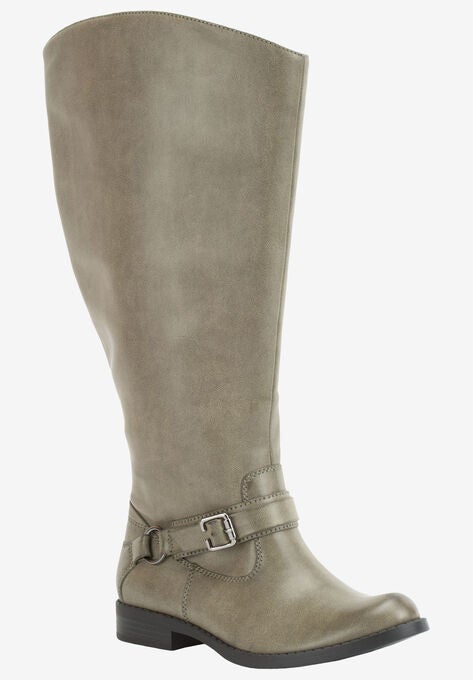 Quinn Plus Plus Wide Calf Boots , GRANITE BURNISH, hi-res image number null