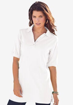 Oversized Polo Tunic