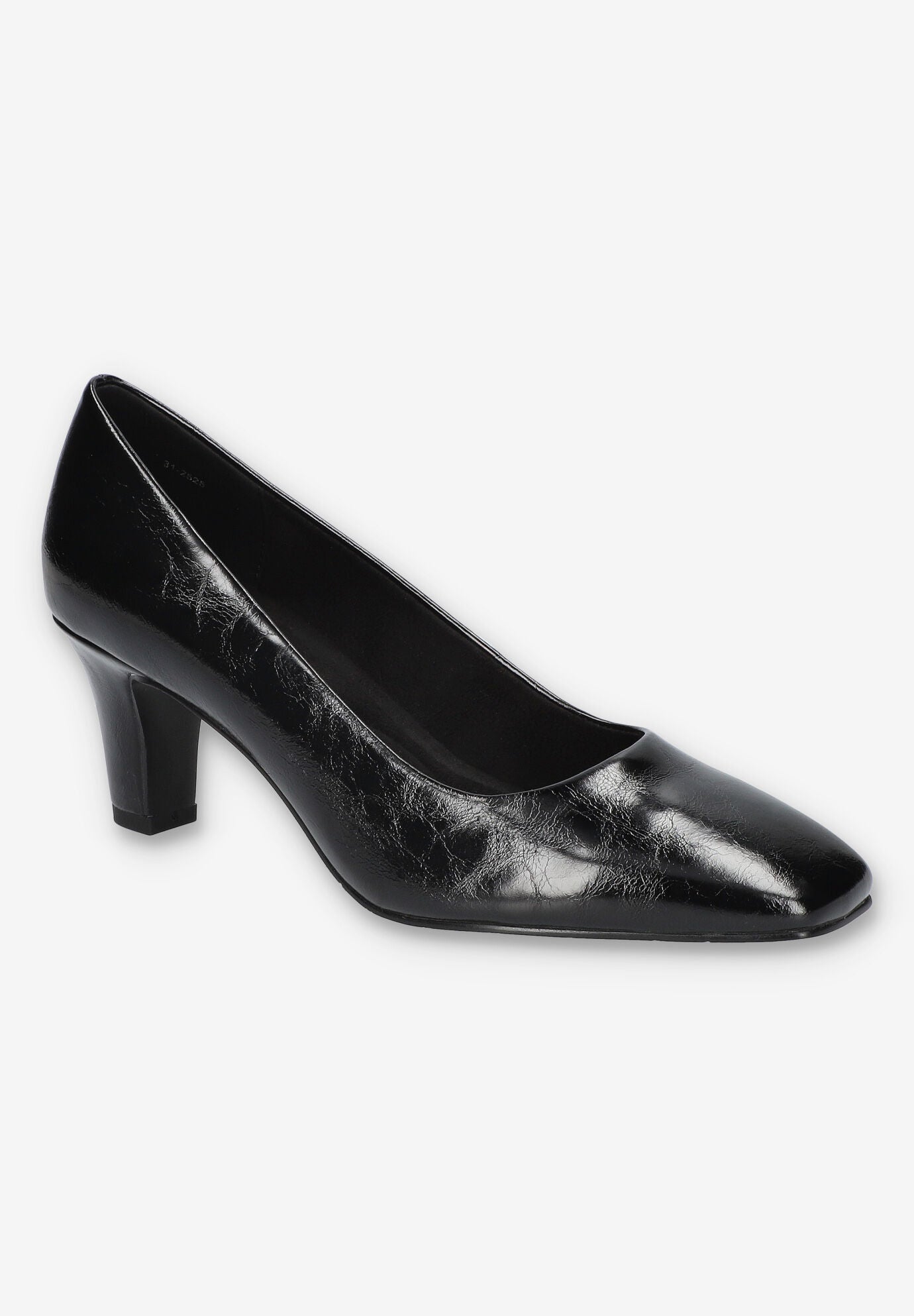 Poet Pump, BLACK CRINKLE PATENT, hi-res image number 0