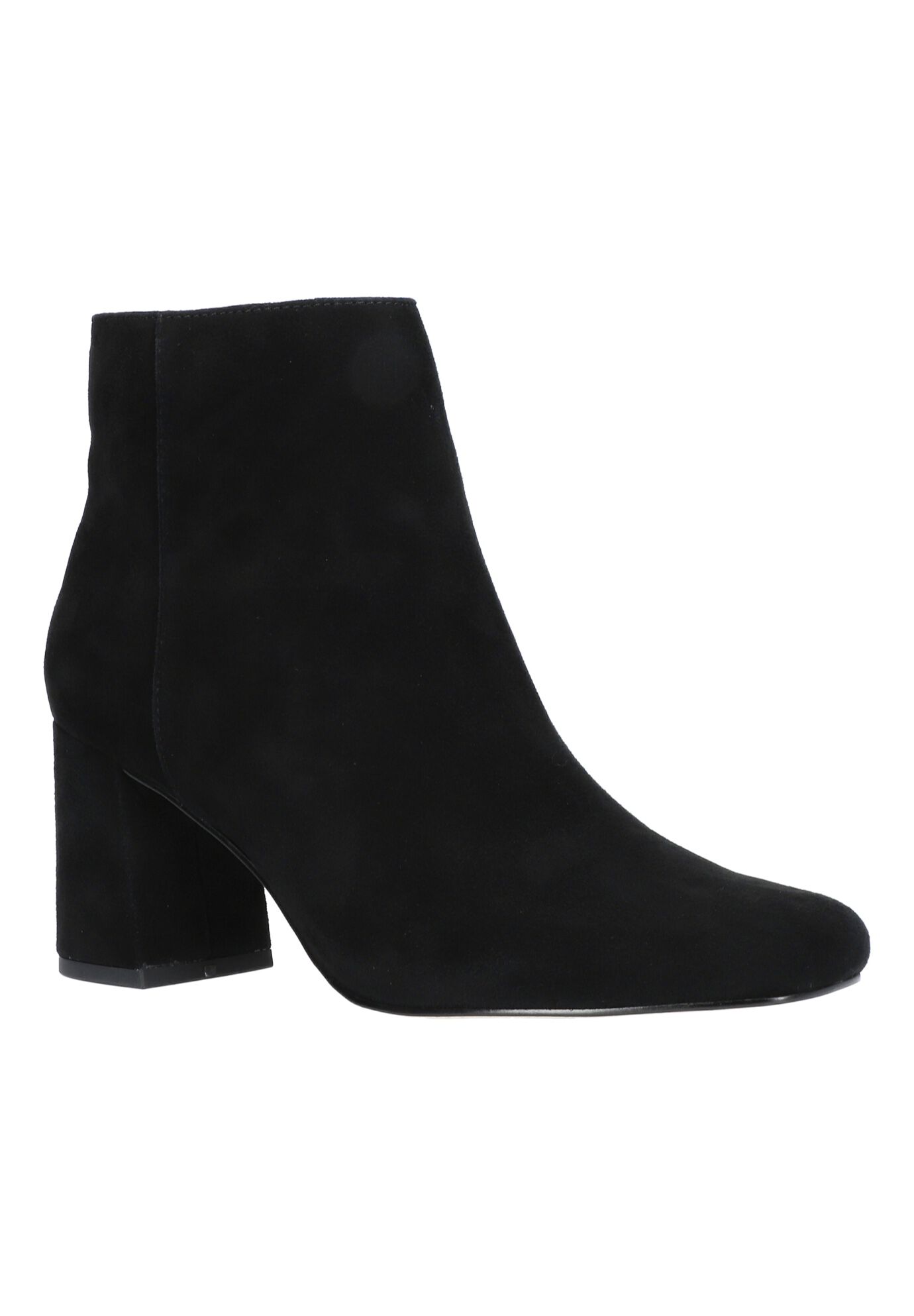 Wilma Booties , BLACK SUEDE LEATHER, hi-res image number 0