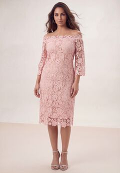 Off The Shoulder Lace Dress