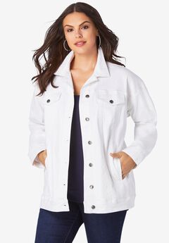 Boyfriend Stretch Denim Jacket