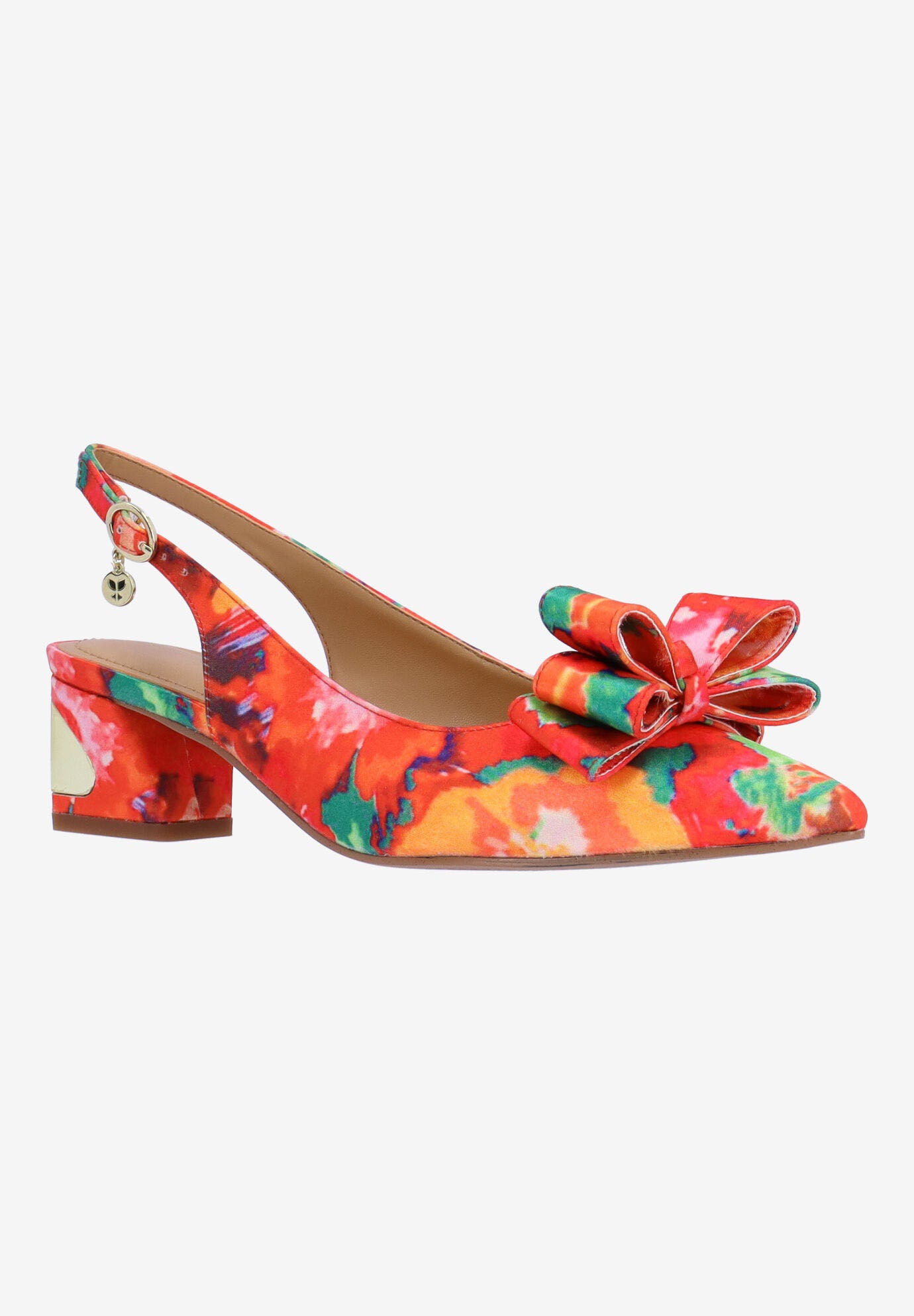 Kimma Pump, ORANGE RED, hi-res image number 0