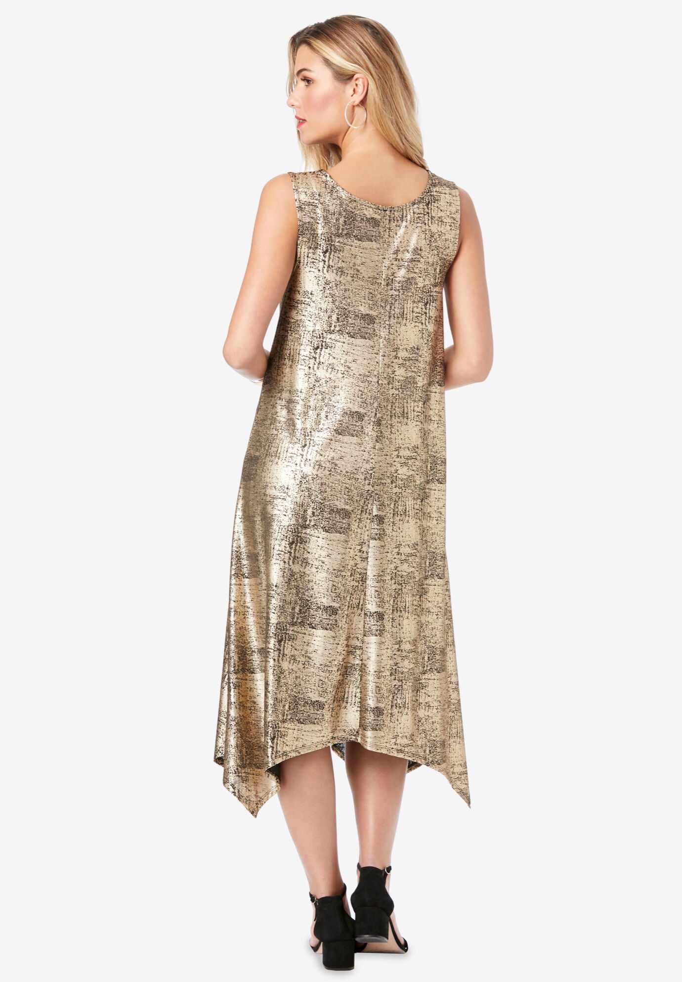 Metallic 2-Piece Jacket Dress, , on-hover image number 1