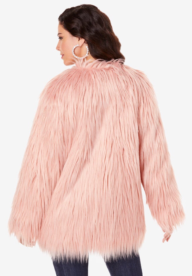 Faux-Fur Jacket, , on-hover image number 1